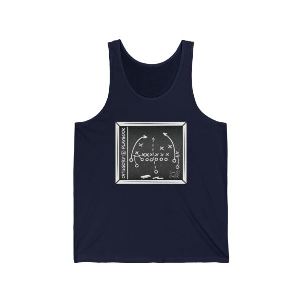 Category 6 Playbook Unisex Jersey Tank - Image 8