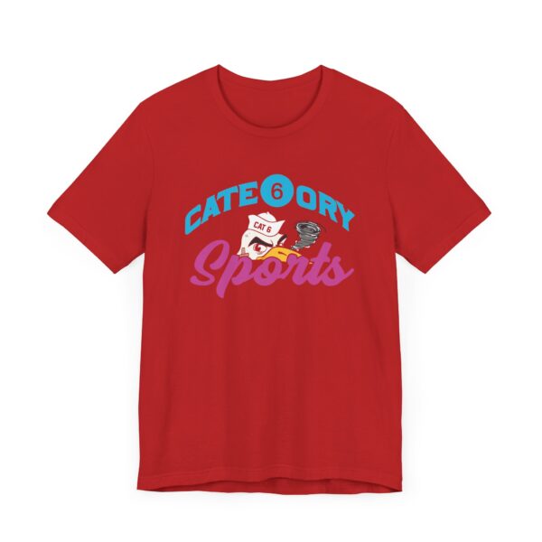Category 6 Sports Unisex T-Shirt - Image 10