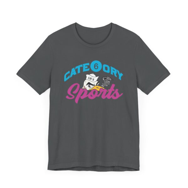 Category 6 Sports Unisex T-Shirt - Image 4
