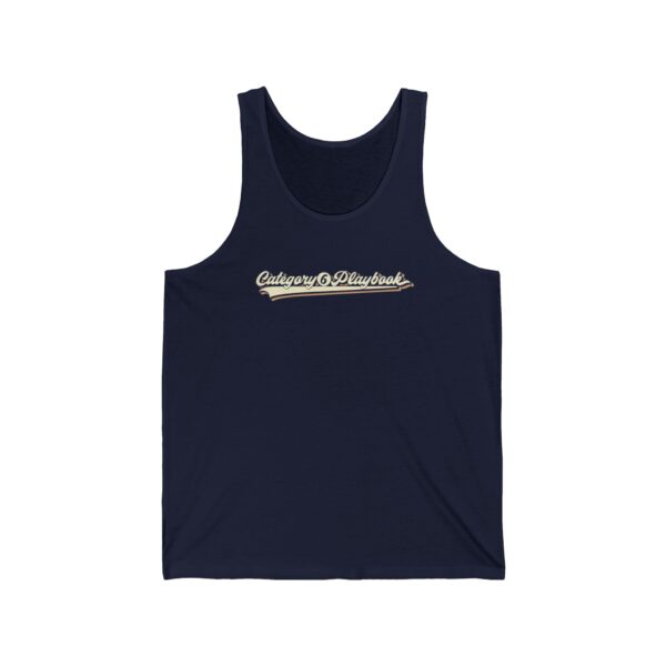 Category 6 Playbook Unisex Jersey Tank - Image 8