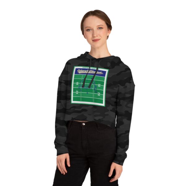 Category 6 Playbook Women’s Cropped Hooded Sweatshirt - Image 7