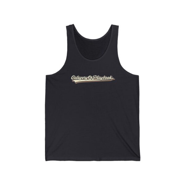 Category 6 Playbook Unisex Jersey Tank - Image 6