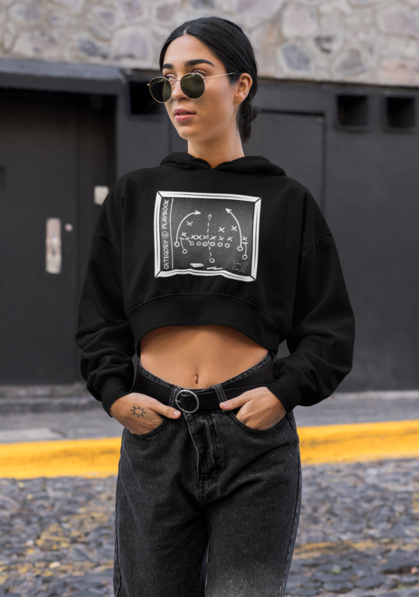 Category 6 Playbook Women’s Cropped Hooded Sweatshirt