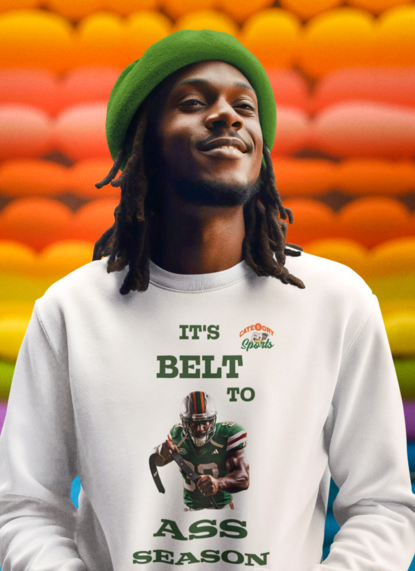 Belt To Ass Unisex Crewneck Sweatshirt